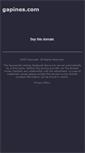 Mobile Screenshot of gapines.com